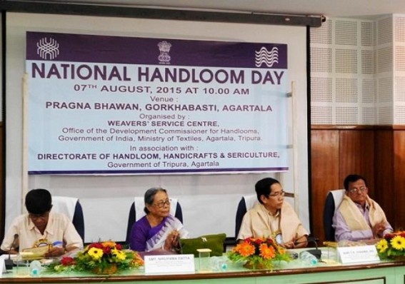 First National Handloom Day celebrated First National Handloom Day celebrated